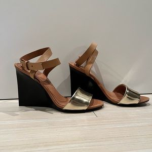 See by Chloe Ankle Strap Wedge Sandals